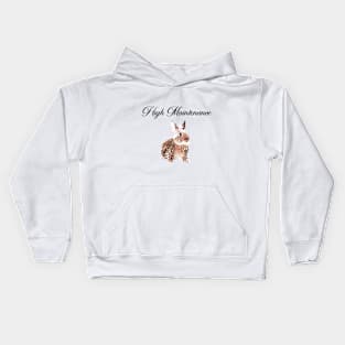 hi Maintenance bunny Kids Hoodie